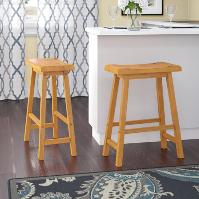 Arberesha Solid Wood Bar & Counter Stool