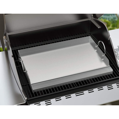 Hitechluxe Universal 8206 Rectangular Griddle Grill for Gas BBQ Grills