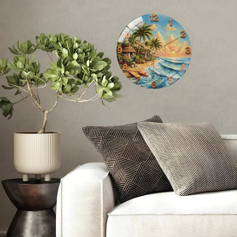 Horloge murale 12 po