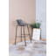 Barbee Upholstered Counter Stool with Metal Frame-1395090655