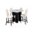 White Bar Table