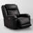 Genuine Leather Zero Wall Power Recliner with Adjustable Headrest-1650215884