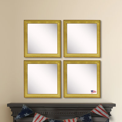 Undercliff Solid Wood Flat Wall Mirror
