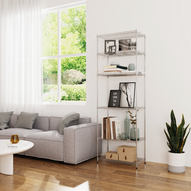 Kravitz 54cm W Stainless Steel Shelving Unit