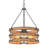 Inlight 18" Rustic and Industrial Design Farmhouse 3-Light Pendant for Kitchen Island, IN-0335-3-WD