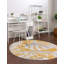 Tapis jaune / gris Adalheida-208443413