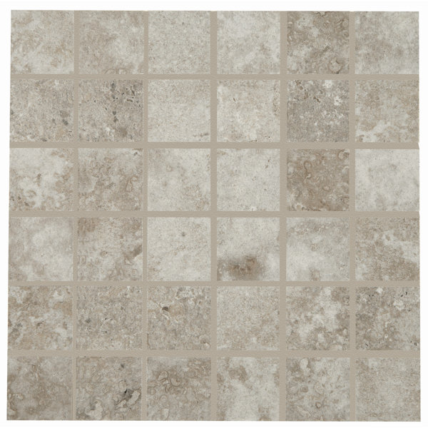 Tratorria 2" X 2" Porcelain Stone Look Tile Mosaic Sheet