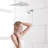 12 inch Adjustable Extension Arm High-pressure Rain Shower Head, Rain Fixed Shower Head-129237763