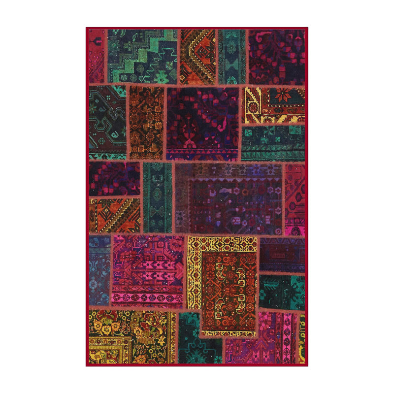 Abstract Indoor Rug, Rectangle 8' x 12'