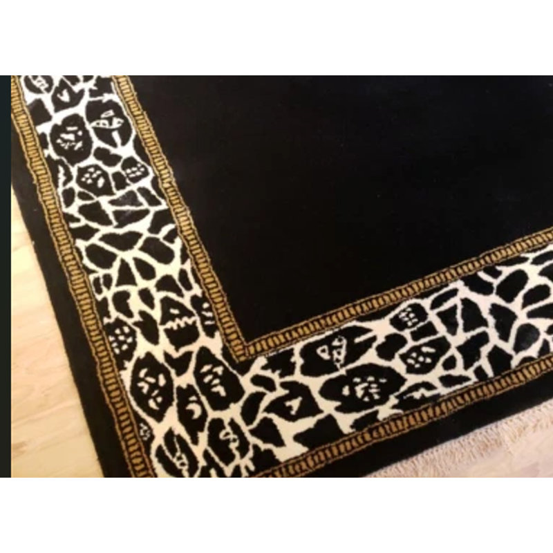 African Safari Wool Indoor Rug, Runner 2'6" x 10'
