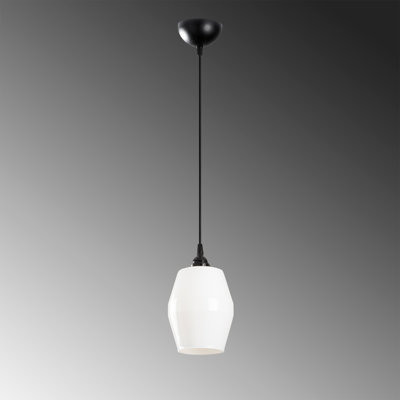 Luminaire suspendu géométrique à 1 lumière Monika