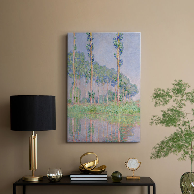 Paysage rétro LVII - galerie Cavas, H 27 po x l 18 po