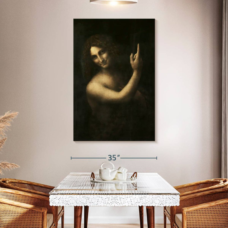 Adella Saint John The Baptist, 51" H x 34" W