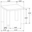 Ensemble de tables basses 2 pièces Castlewood-122511497-122511496