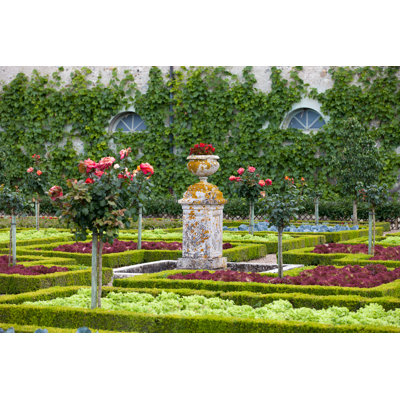 " Gardens In Chateau De Villandry "