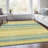 Premium Machine Washable Prisco Yellow Rug-1453459338