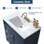 Ensemble de meuble-lavabo simple 30 po Bule