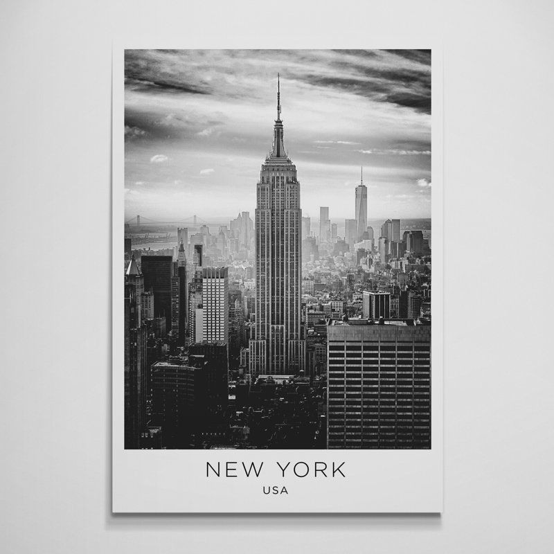 New York City USA - Wrapped Canvas Art Prints, 61cm H x 41cm W