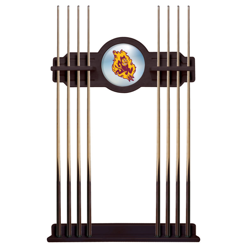 Porte-queues de billard NCAA, English Tudor, Sun Devils d'Arizona State avec logo Sparky