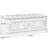Light Walnut Upholstered Bench-1825040273