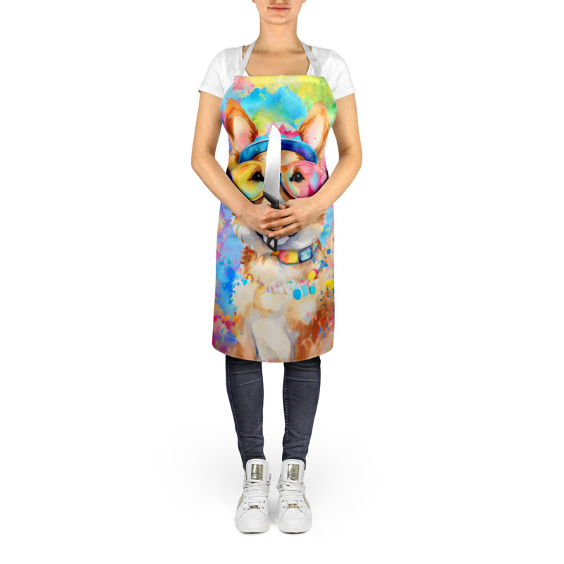 No Pattern Bib Apron