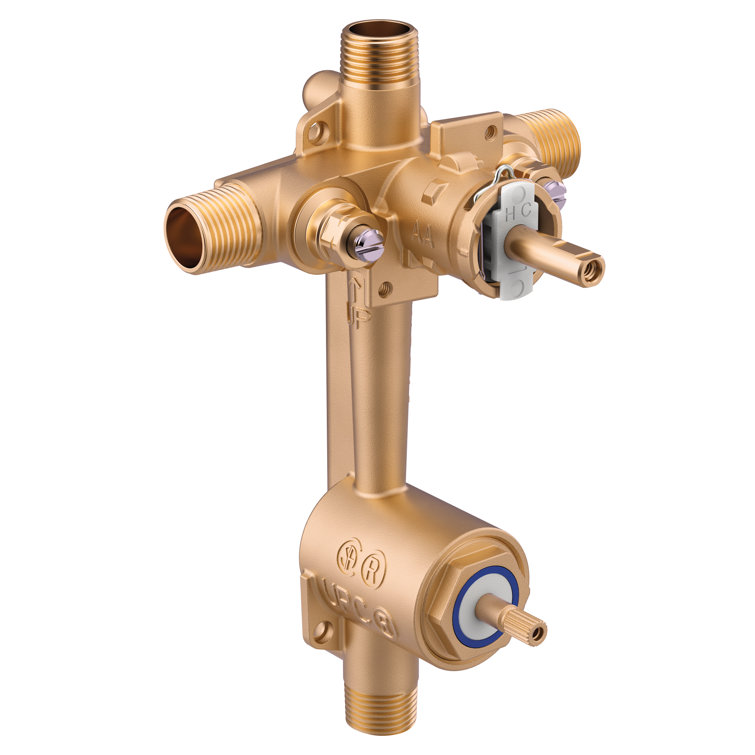 M-Pact Posi-Temp Pressure Balancing with Built-in 2-Function Transfer Valve