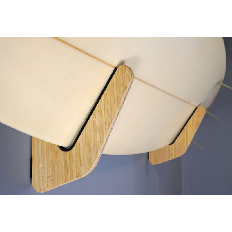 Support de planche de surf - Kaua'I Series, 1 niveau, Bambou