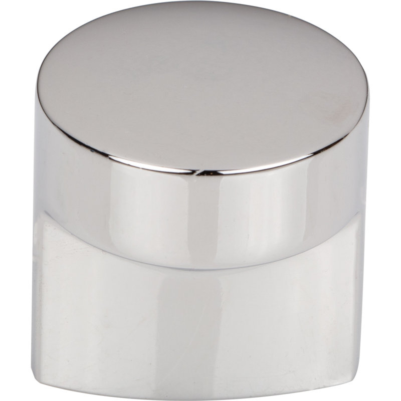 Hartridge 1 1/8" Length Cylindrical Knob, Polished Chrome