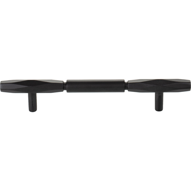 Kingsmill Bar Pull, Flat Black, 5 1/16" Center to Center