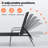 Outdoor Metal Chaise Lounge (Set of 4)-1372102416