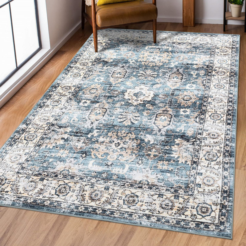 Grand tapis lavable 9 x 12