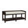 Banc de rangement en osier Glinda