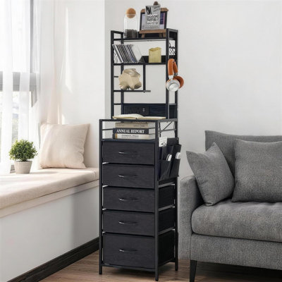 38 cm W Bedside Table