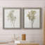 Farmhouse Pressed Flower I - Ensemble de 2 peintures sur toile encadrées-1589339747-1589339744