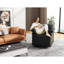 360 Degree Square Swivel Accent Sofa Chair