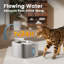 Fontaine d'eau pour chat Oneisall en acier inoxydable pour chat, fontaines automatiques pour chat 3,5 L / 118 oz liq.-137140244