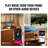 Portable Decorative Record Player with Bluetooth