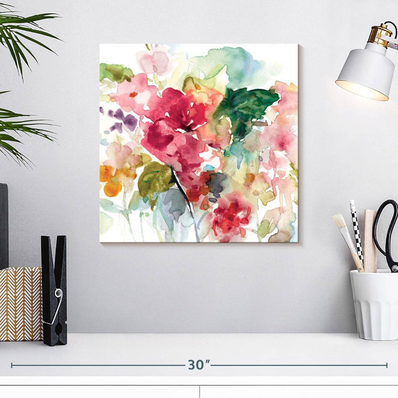 Citrus Floral Punch, 16" H x 16" W