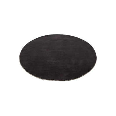 Solid Colour Wool Hand Woven Area Rug