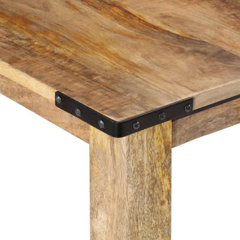 Ortraud Solid Wood Dining Table, 80cm W x 160cm L