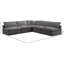 Canapé modulaire de 105 po Atis-875461793