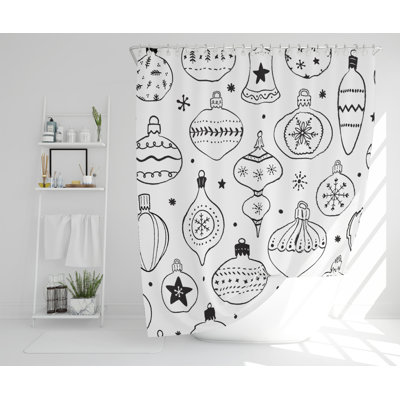 Dobbins Polyester Shower Curtain Set