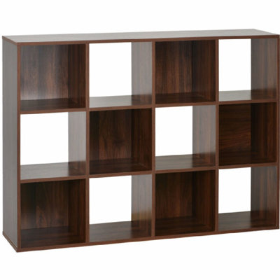 Bibliothèque à 12 cubes - Noir