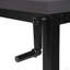 Computer Desk, Home Office, Standing, Adjustable, Work, Laptop, Metal, Laminate-1914366522