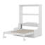 Grand lit escamotable mural avec coussin-112715780