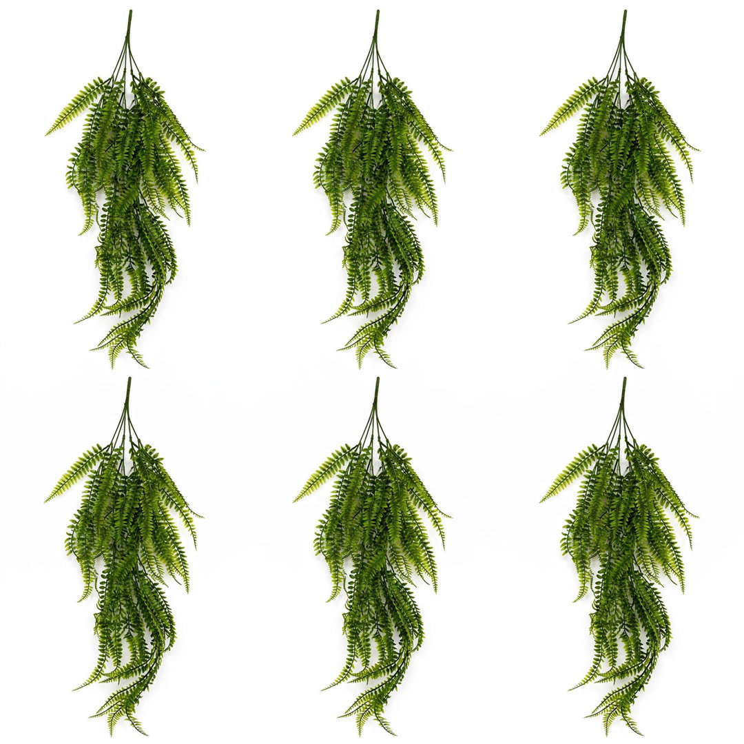 Hanging Plants x6 75 cm H Faux Plant