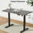 Electric 71 X 30 Inch Standing Desk Workstation, Large Sit-Stand Desk With Memory Settings, Computer Desk For Home Office, Black Or Grey, Ships In One Box-128219449