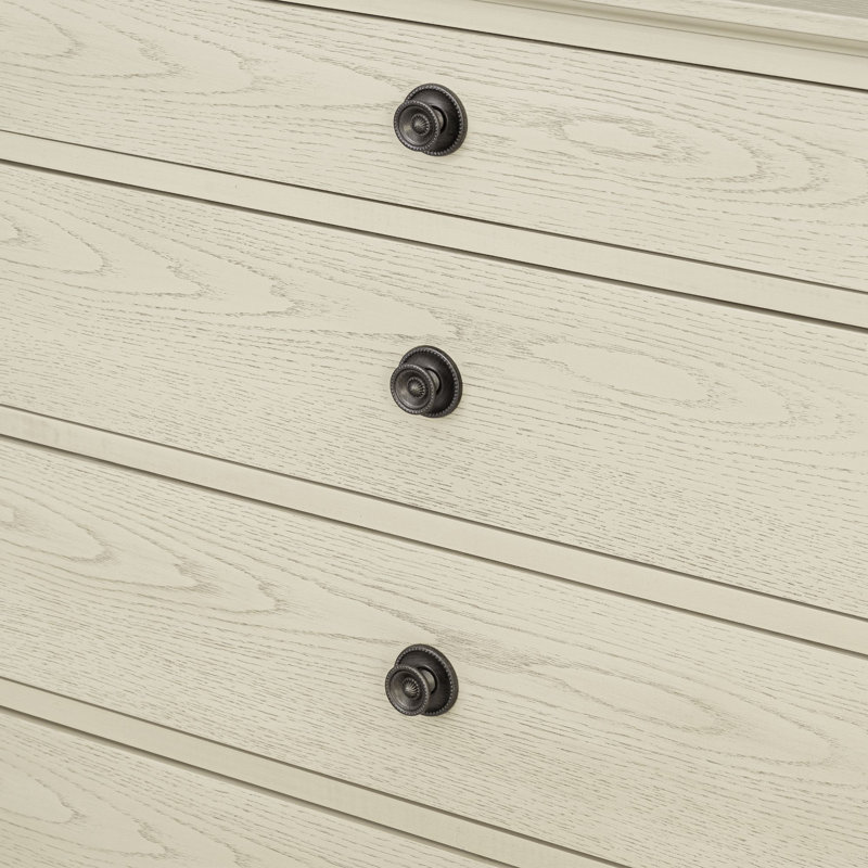 Commode 4 tiroirs Victoria, Antique Cream