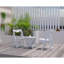 Ensemble de bistro et de table rectangulaire pliable avec ensemble de chaises et table rectangulaire-424175099