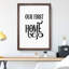 Our First Home - Picture Frame Typography-62808831-62808832